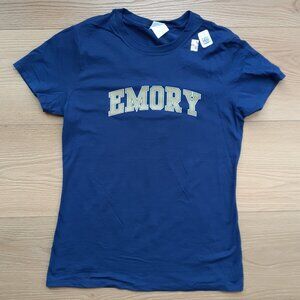 Emory University - New Small Navy Blue T-Shirt